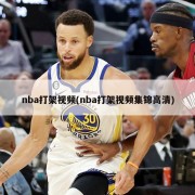 nba打架视频(nba打架视频集锦高清)